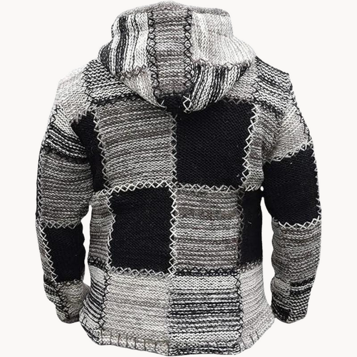 Kaan Patchwork Cotton Pullover