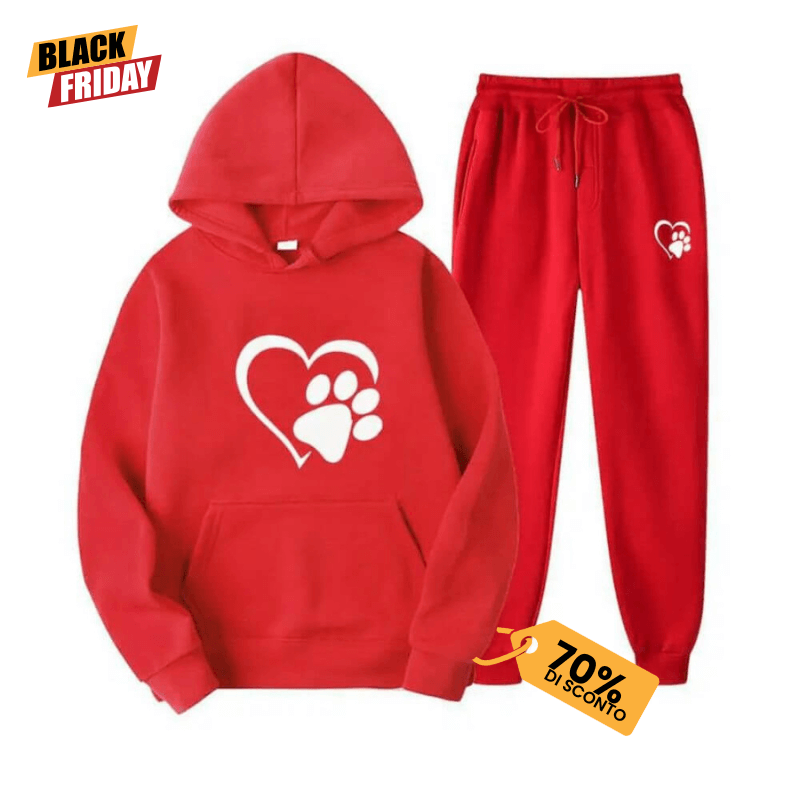 PawLife™ – Sweatshirt and Pants Set for the Welfare of Stray Dogs